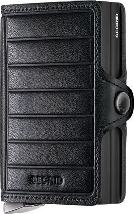 Secrid Premium Twinwallet+ Embossed Lines in Black at Nordstrom