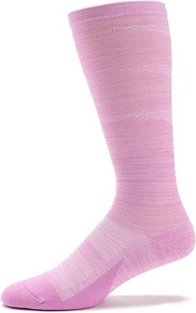 Feetures Graduated Compression Crew Cut Socks Shoes Rose Quartz : MD (US Mens Shoe 6-8.5 - Womens Shoe 7-9.5), Nylon/Spandex