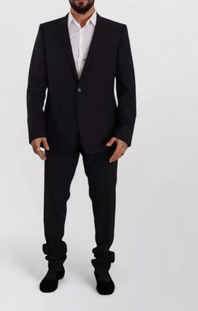 Dolce & Gabbana wool silk single breasted suit