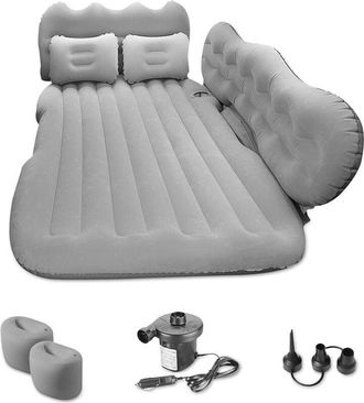 OEM Colch&oacute;n Inflable Universal Para Coche, Suv, Mpv, Multifuncional, Plegable, Para 2 Personas, Con Bomba El&eacute;ctrica Para Camping, Piscina, Playa, Viajes (