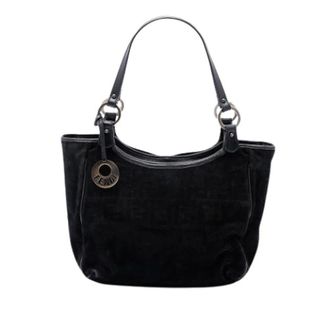 Fendi Pre-owned The Chef Shoulder Bag - Dames - Pre-owned - Zwart - Maat: ONE Size Leer