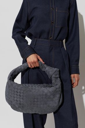 Bottega Veneta Jodie Hand Bag, Womens, Grey