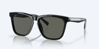 Costa Unisex Ulu Polarized Sunglasses In Black Gray