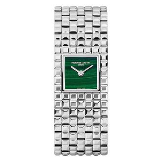 Frederique Constant Classics Manchette Quartz Green Dial Ladies Watch FC-200MA1MC6B