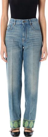 Valentino Garavani Jeans With Jacquard Details