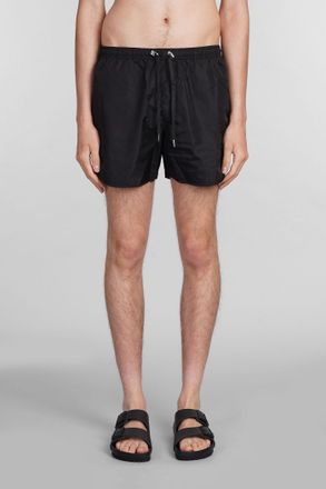 Neil Barrett Beachwear in nylon nero
