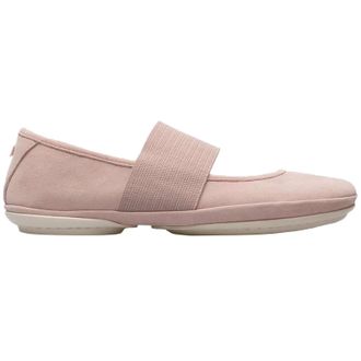 Camper Right Nina 21595 Nubuck Womens Slip On Shoes - Pink - Size:UK 9