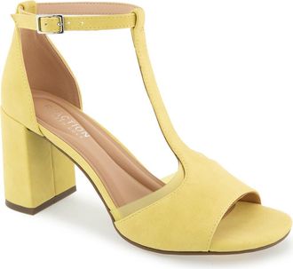 Kenneth Cole Reaction Lady T-Strap Sandal in Pear at Nordstrom Rack, Size 6.5