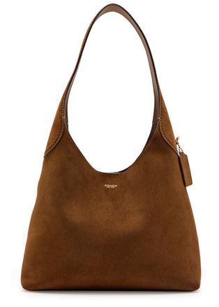 Coach Brooklyn 28 Suede Shoulder bag - Brown - One Size