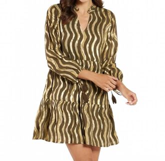 Jude Connally Monaco Dress In Brown
