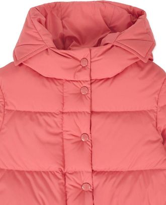 Moncler Girls Laurie Down Jacket Pink Padded