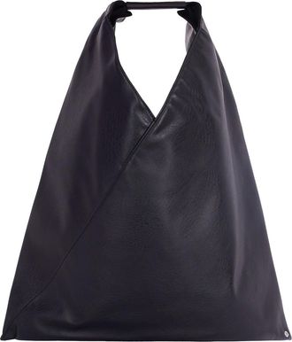 Maison Margiela Black Transformable Japanese Polyurethane Tote Bag