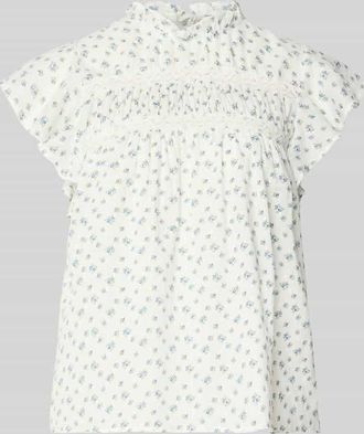 Only Regular Fit Blusentop aus reiner Baumwolle Modell KATTI in Weiss, Gr&ouml;&szlig;e XS