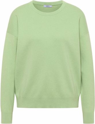 Cecil Sweatshirt - Dames - Sweatshirts & Hoodies - Groen - Maat: S Katoen
