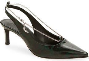 Zadig&Voltaire First Night Slingback Pump in Abyss at Nordstrom Rack, Size 11Us / 41Eu