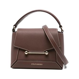 Strathberry Mosaic Nan Bag - female - Strathberry - Handbags - Brown - ONE SIZE - Bags
