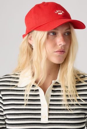 Levi's Lazy Girl Logo Cap - Hombre - One Size - Red / Mars Red