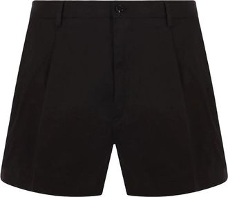 Dolce & Gabbana Casual Denim Shorts voor Vrouwen - Heren - Korte Broeken - Zwart - XL - Denim - Korte Broeken