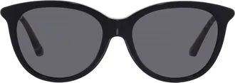 Burberry Dark Grey Phantos Ladies Sunglasses BE4455 416187 55