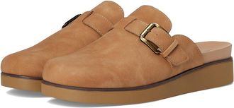 Life Stride Gillian-clog Mule/Clog Shoes Womens Dress Flat Shoes Tan : 9.5 M (B), Faux Leather