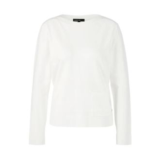 Marc Cain Rethink Together Sweater - Dames - Truien - Wit - Maat: 2XL Viscose