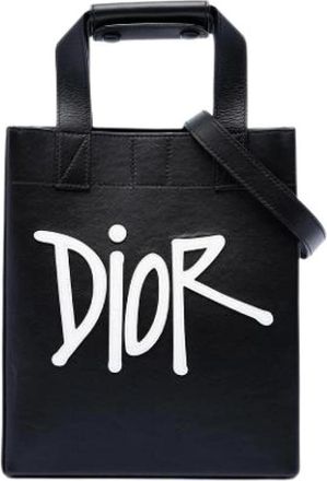 Dior Pre-owned Satchel - Dames - Vintage Shopper - Zwart - ONE Size - Leer - Vintage