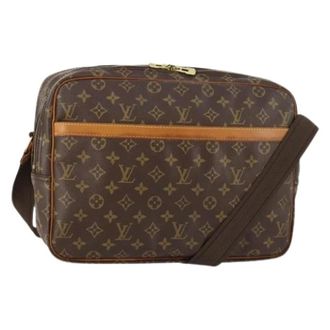 Louis Vuitton Pre-owned Cross Body Bags, female, Brown, Size: ONE SIZE Pre-owned Vintage Monogram Shoulder Bag
