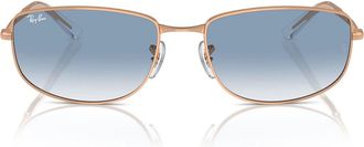 Ray-Ban Sunglasses Rb3732 92023 F Gold/Blue Unisex