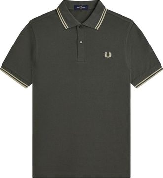 Fred Perry Polo M3600 - - Tops - Uomo - Verde - L