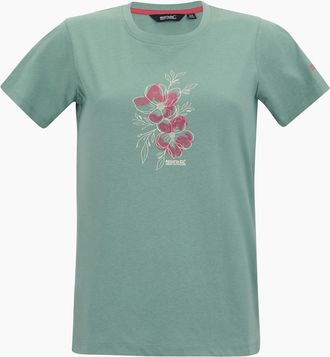 Regatta Womens Regatta Womens/Ladies Filandra VX Bloom T-Shirt - Blue - Size: 18