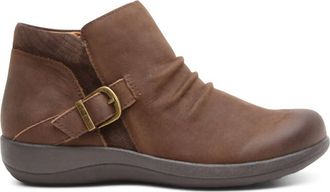 Aetrex Women Luna Ankle Boot In Dark Earth