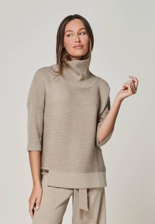 You Look Perfect PULLOVER BAILEY - asymmetrischer Rollkragenpullover