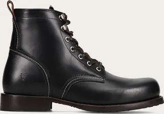 Frye Mens Hudson Plain Toe Workboot In M