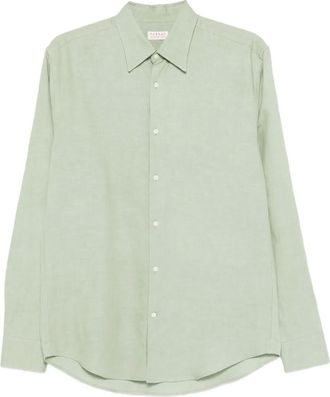 Fursac Overhemd met lange mouwen - Groen