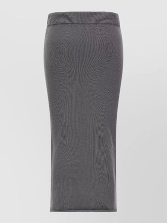 Entire studios cotton ribbed midi skirt