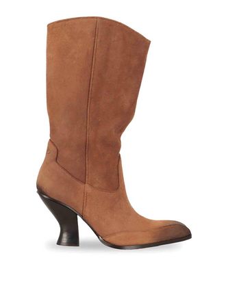 Diesel Suede Knee-High Boots