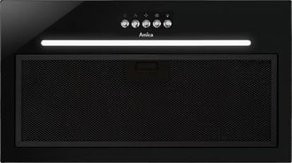 Amica Campana Extractora Amica Omp6255bg Negra Dise&ntilde;o Elegante