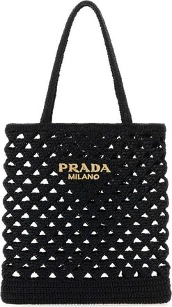 Prada Straw Handbag