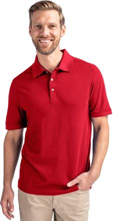Cutter & Buck Advantage Tri-Blend Pique Mens Polo Shirt