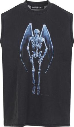 Our Legacy Fallen-angel-print Vest