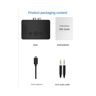 OEM Compatible Con 3 Receptores De M&uacute;sica De 5,3 Pulgadas, Adaptadores De Audio Inal&aacute;mbricos Y Altavoces