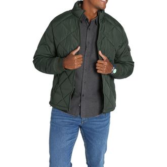 J.A.C.H.S. Eldridge Quilted Puffer Jacket in Green at Nordstrom Rack, Size X-Large