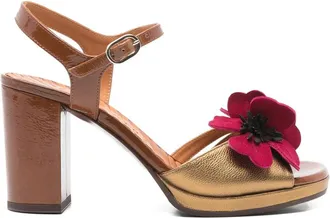 Chie Mihara Parlota Floral Platform Sandals