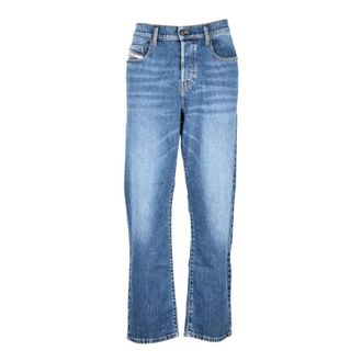 Diesel Heren, Jeans, Blauw, Maat: W36 Katoen