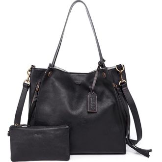 OLD TREND Daisy Leather Tote Bag in Black at Nordstrom Rack