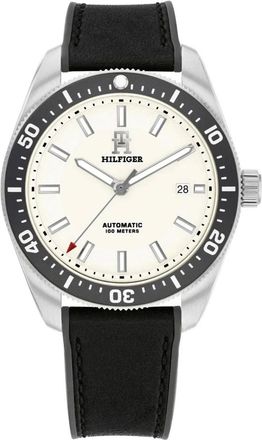 Tommy Hilfiger Accessoires, Heren, Zwart, ONE Size, Leer, Th 85 Automatic 1792153