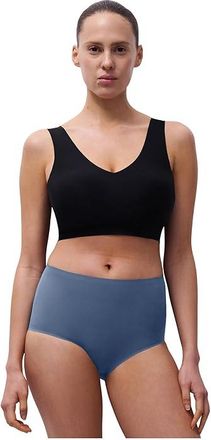 Chantelle Soft Stretch Brief Womens Underwear Storm Blue, Cotton/Polyamide/Elastane