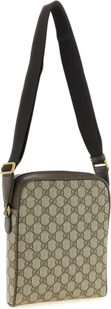 Gucci Mens Beige Polyethylene Crossbody Bag