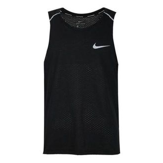 Nike Rise 365 Tank DRI-FIT Sports Top Men Black AQ9918-010