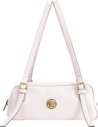 Versace Embl&egrave;me Nappa Bowling Bag - Bags - Mujer - Rosa - ONE SIZE